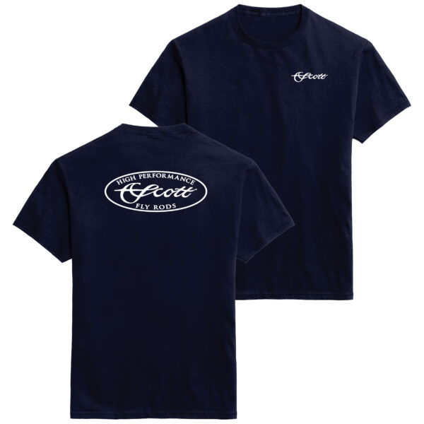 Scott Navy Blue T-Shirt